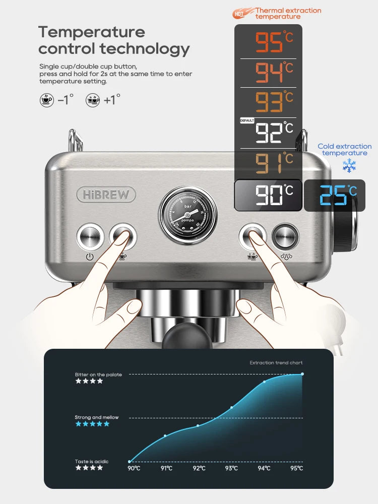 An automatic espresso coffee machine designed for ease of use, featuring a sleek modern design, programmable settings for brewing espresso, and a built-in grinder for fresh coffee grounds.