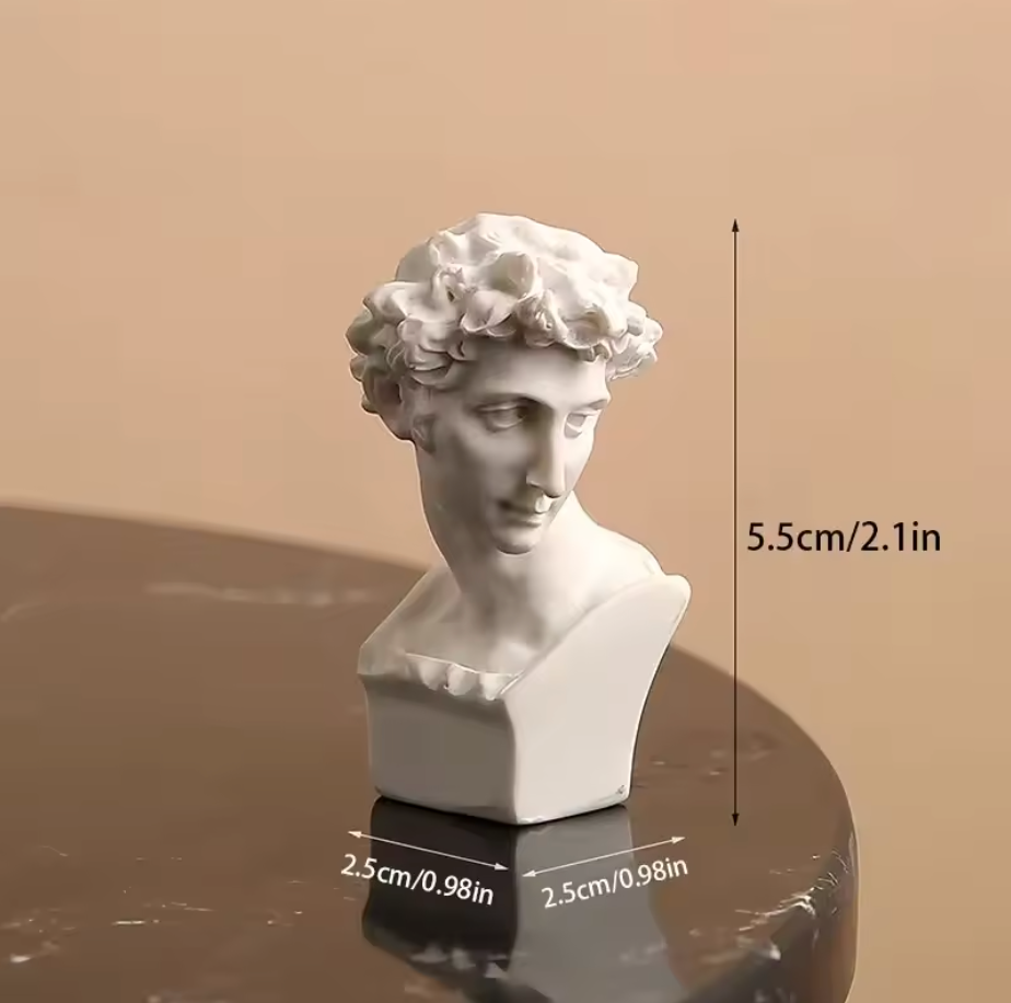 Resin Gypsum Bust Sculpture