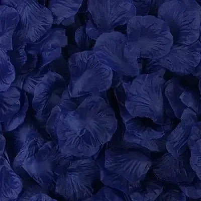 Pétalos de rosa artificiales falsos