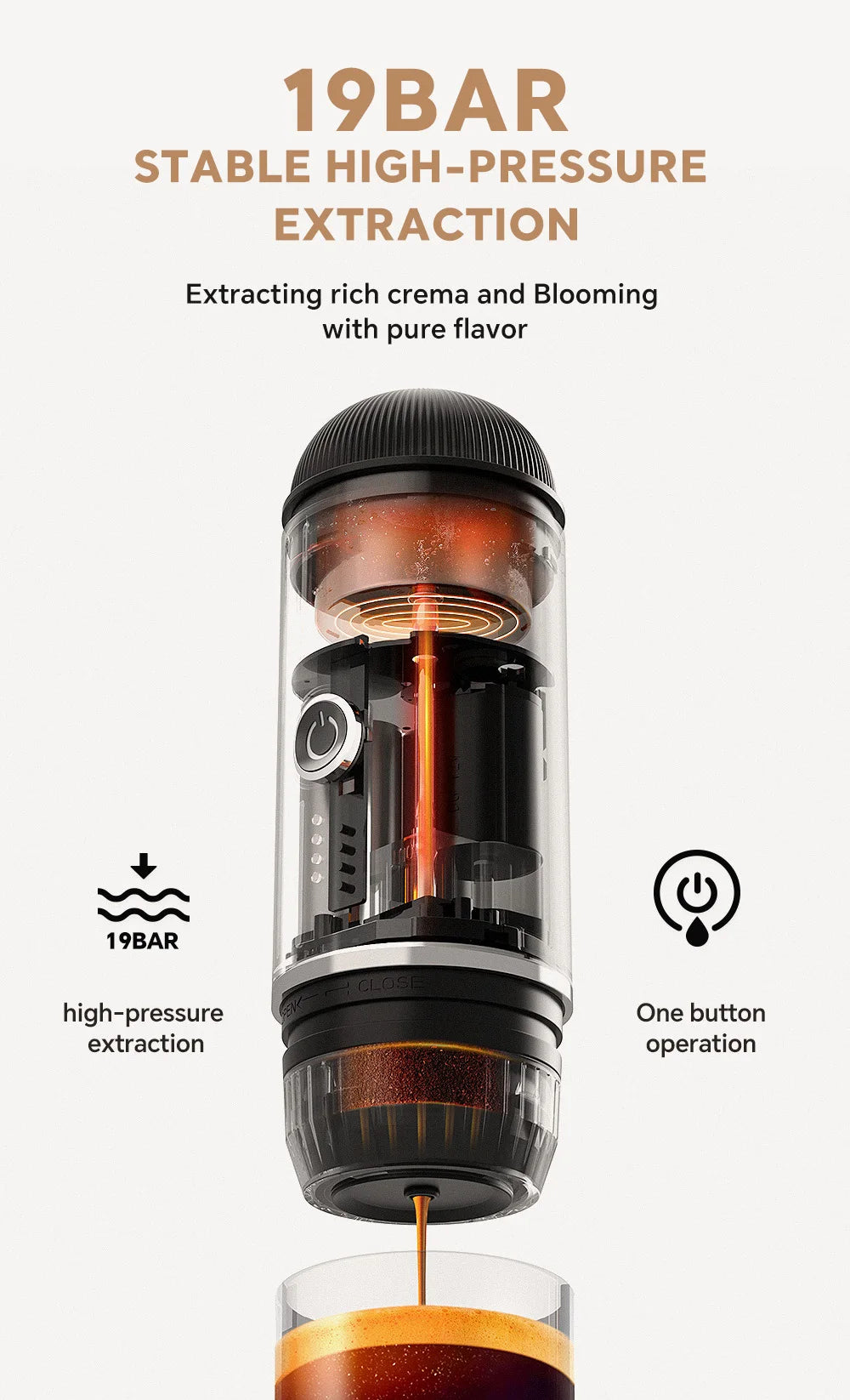 A portable espresso machine is a compact device designed to brew high-quality espresso shots on the go, making it ideal for travel, camping, or office use