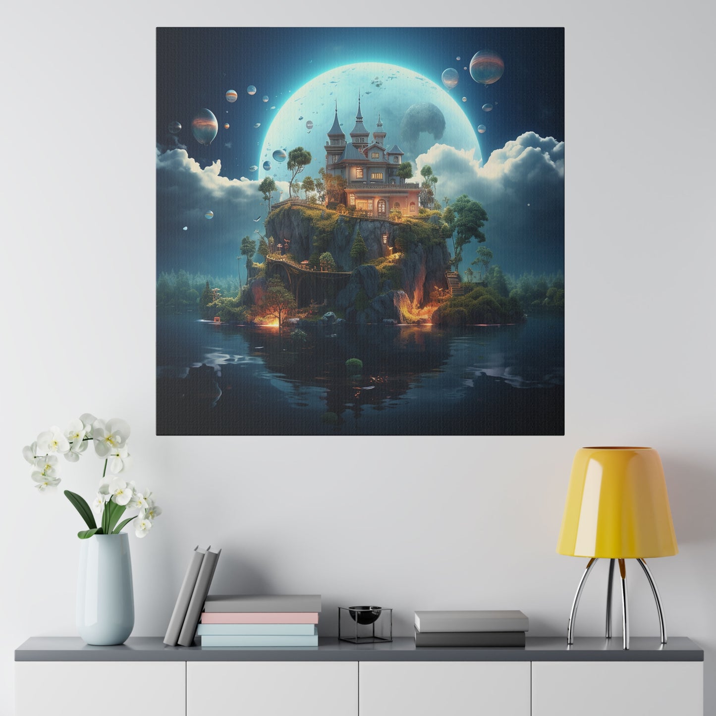 Fantastic World Matte Canvas