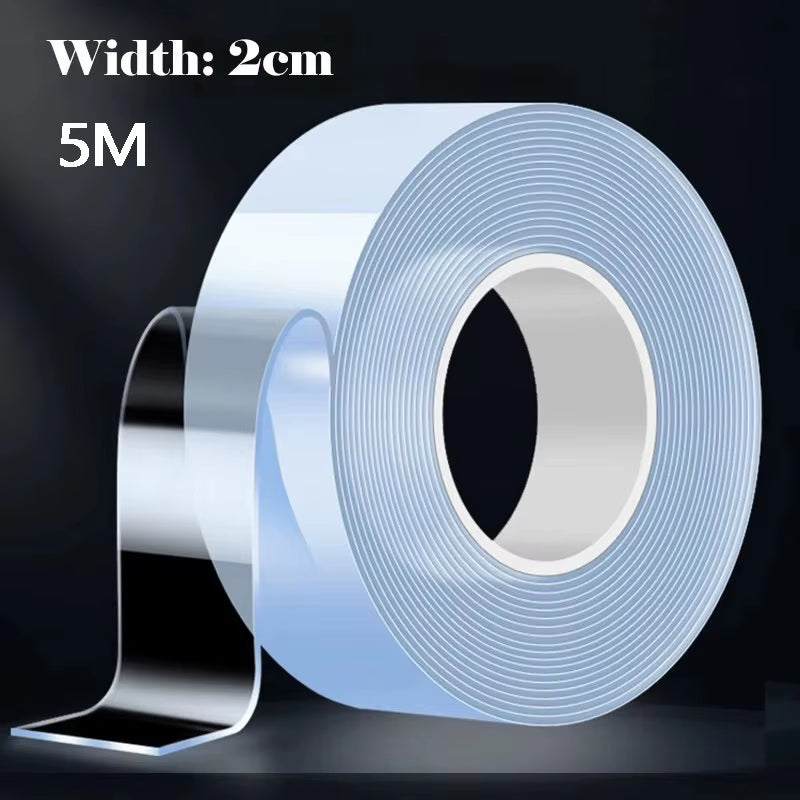 Versatile Double-Sided Waterproof Adhesive Tape for Kitchen and Bathroom Applications