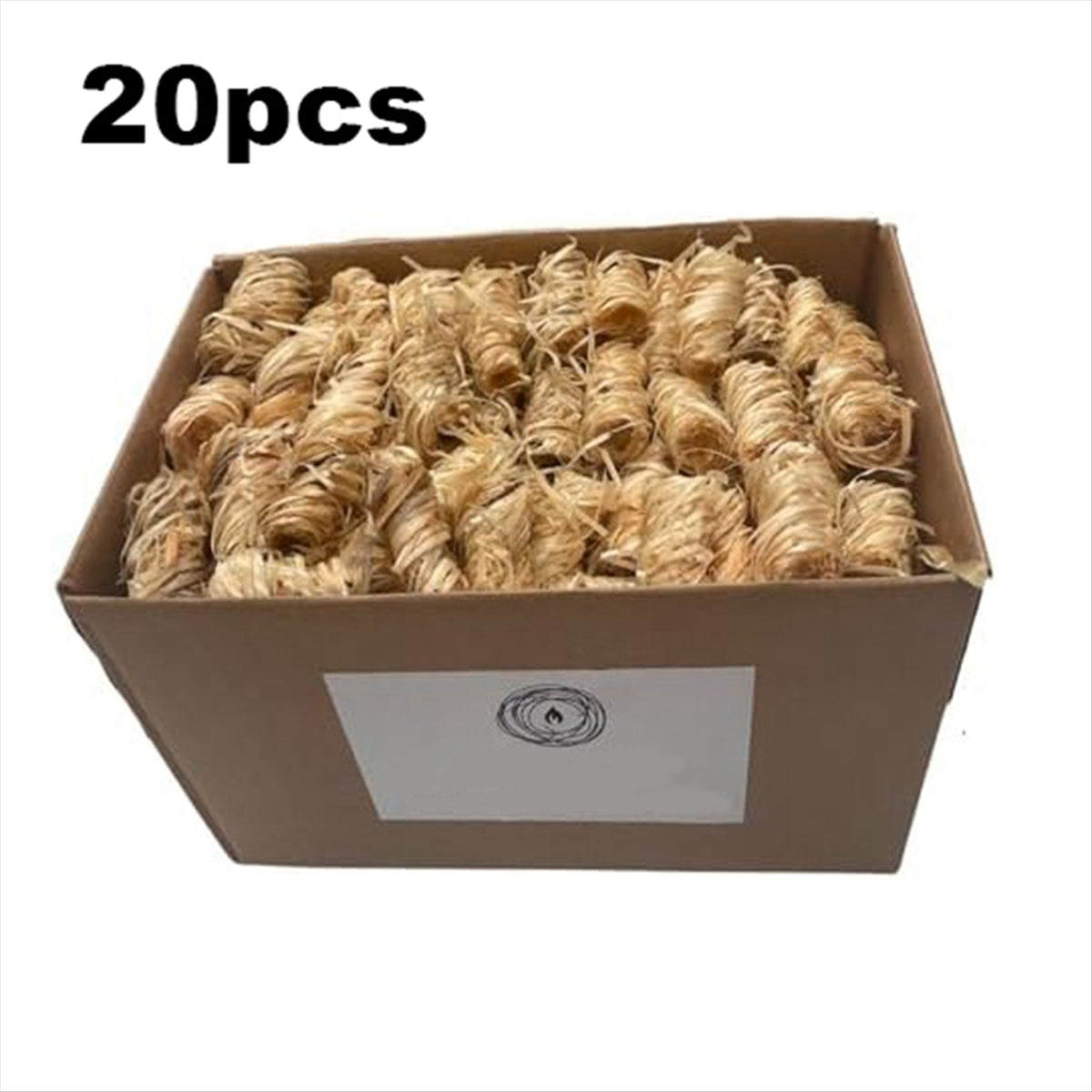 Natural firelighters designed for wood burners, crafted from eco-friendly materials such as wood wool and wax. These firelighters provide a clean, odourless burn, ensuring a quick and efficient ignition for your stove or fireplace.