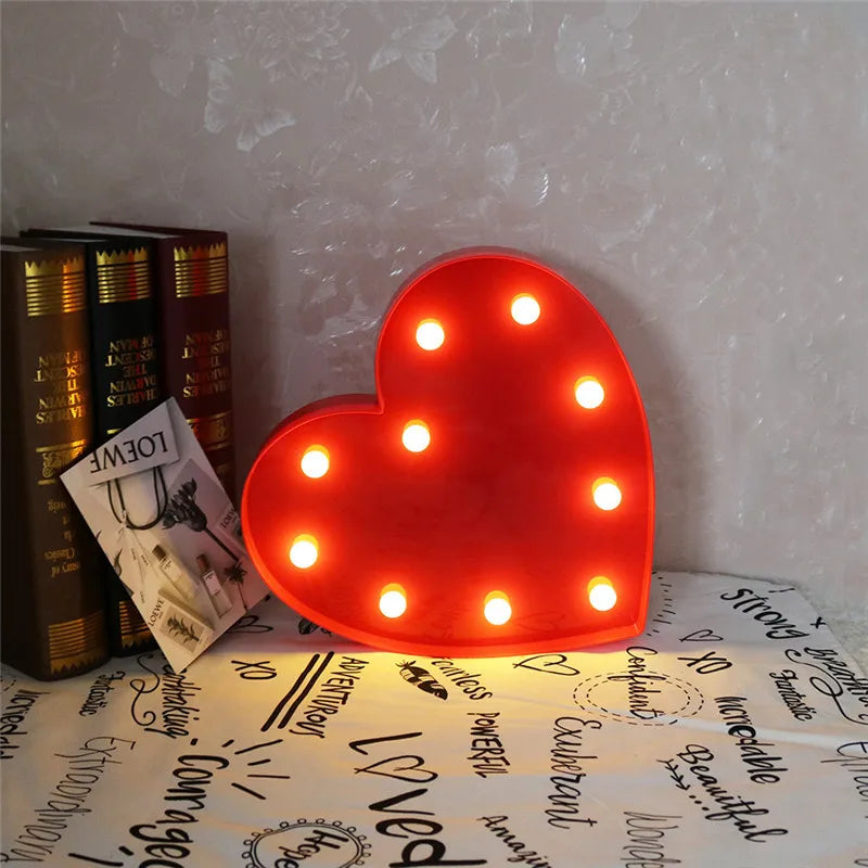 Personalized love lamp