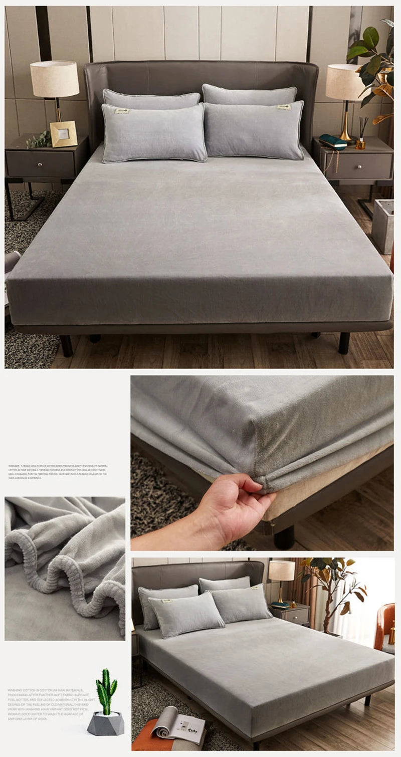 Fitted Sheet Elastic Mattress cover