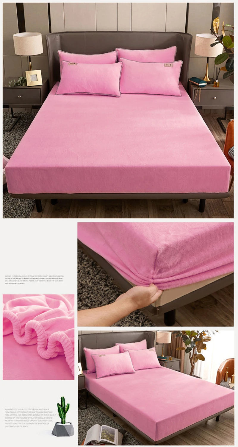 Fitted Sheet Elastic Mattress cover