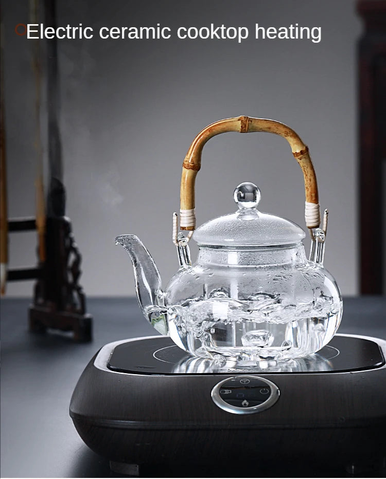 Tea Pot Glass Heat Resistant