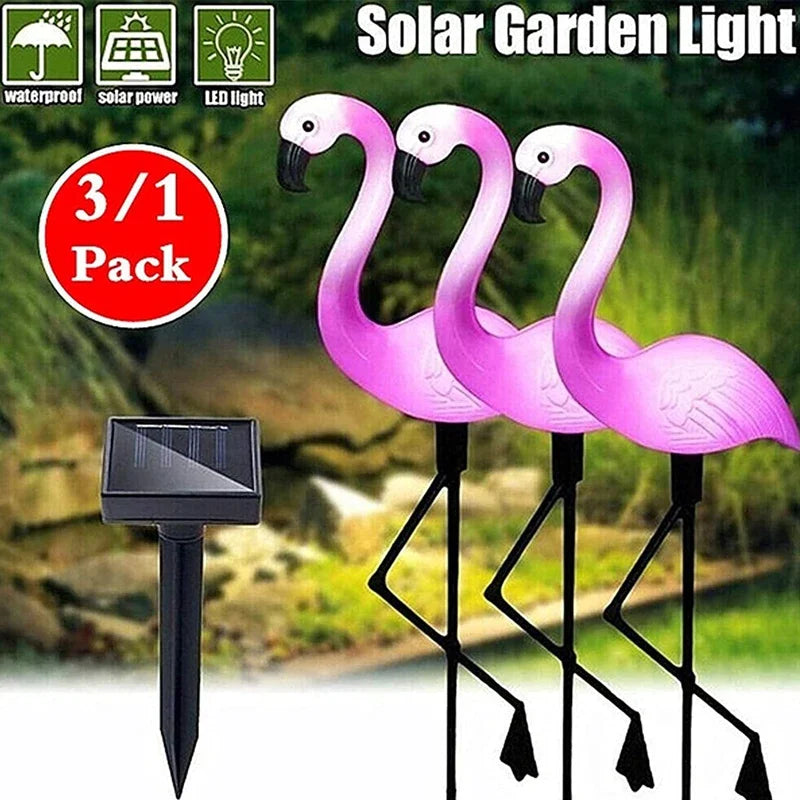 1/3Pcs Solar LED Lights Outdoor for Garden Decoration