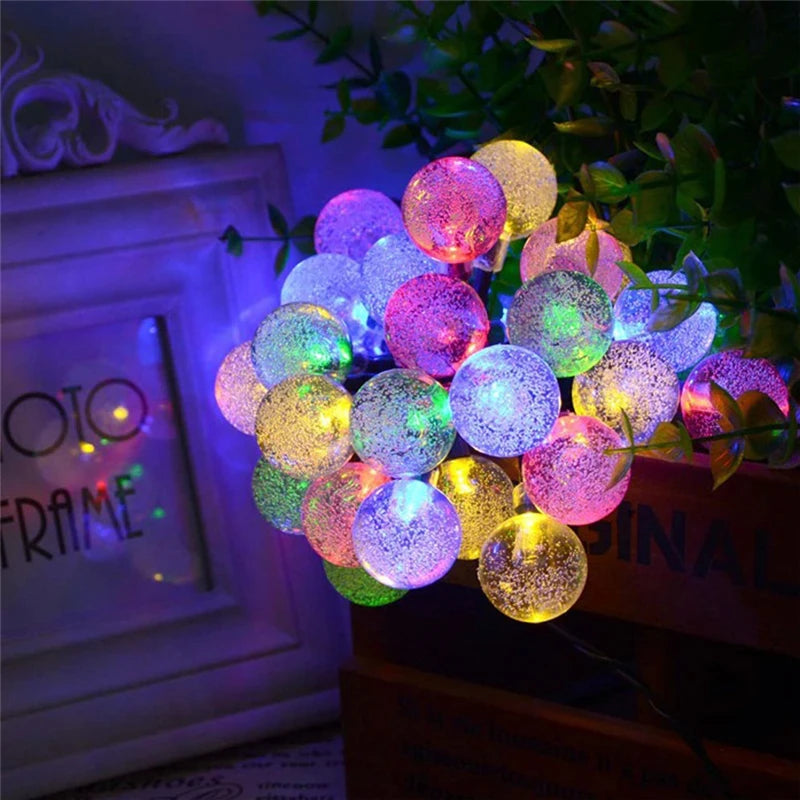 Solar Lamp Crystal Ball