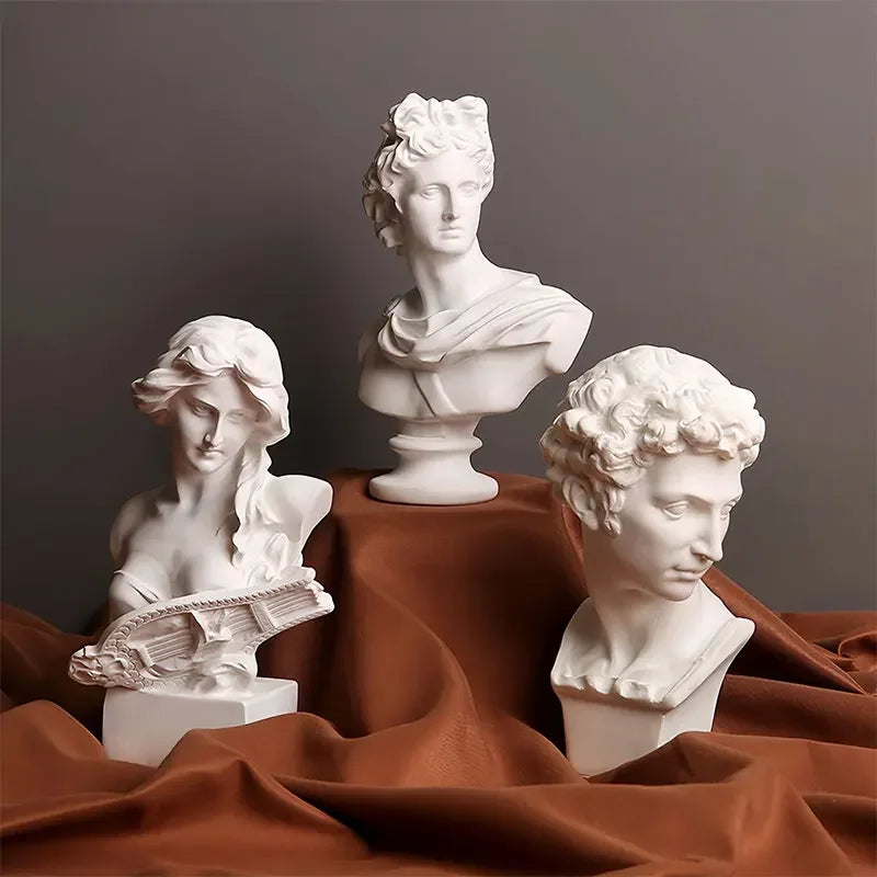 Resin Gypsum Bust Sculpture