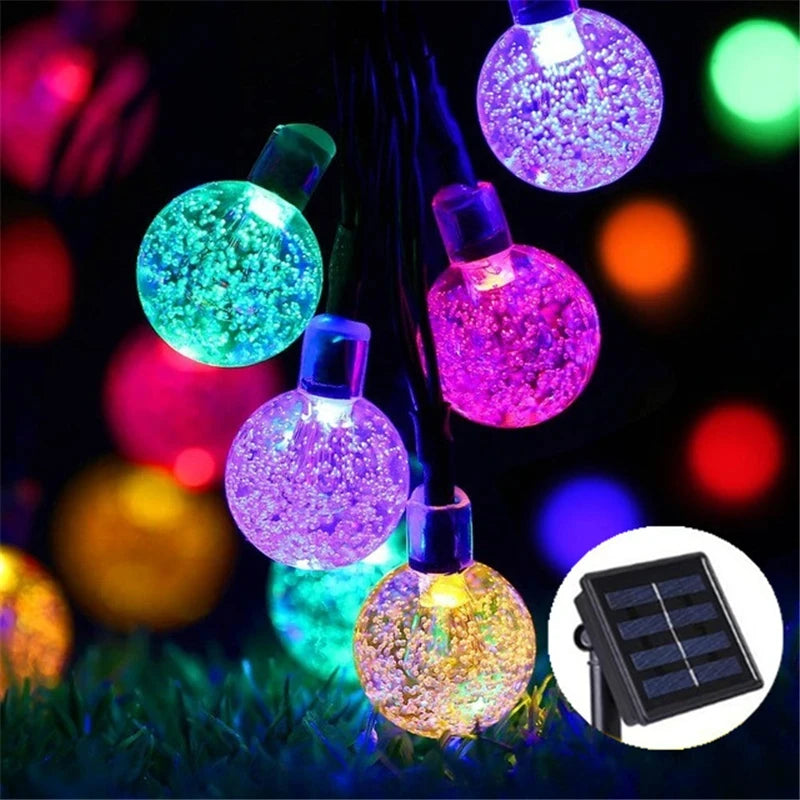 Solar Lamp Crystal Ball