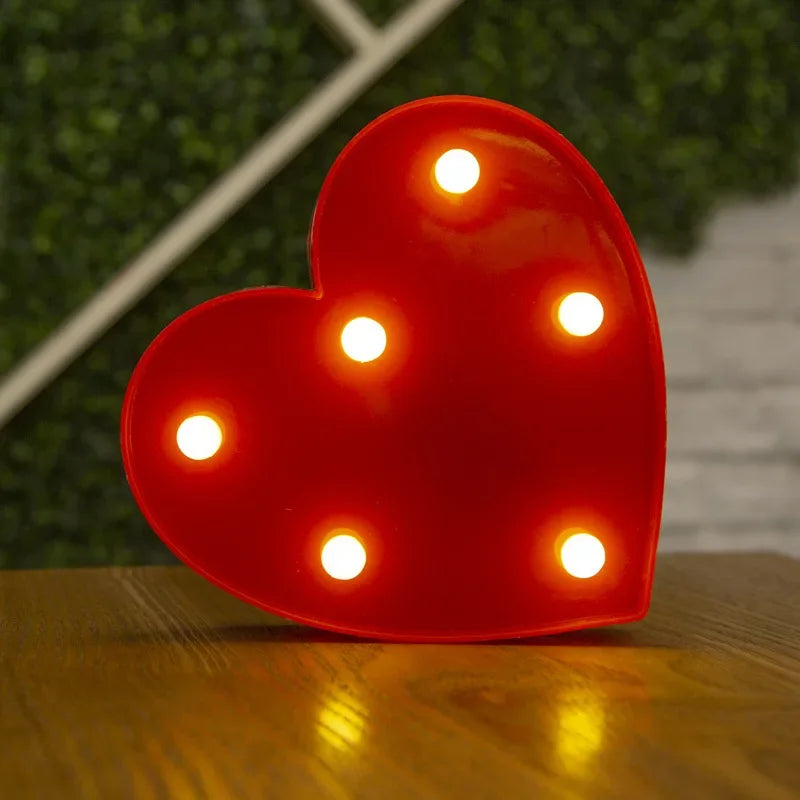 Personalized love lamp