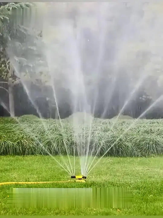 Automatic Rotating Trigeminal Sprinkler For Watering Gardening