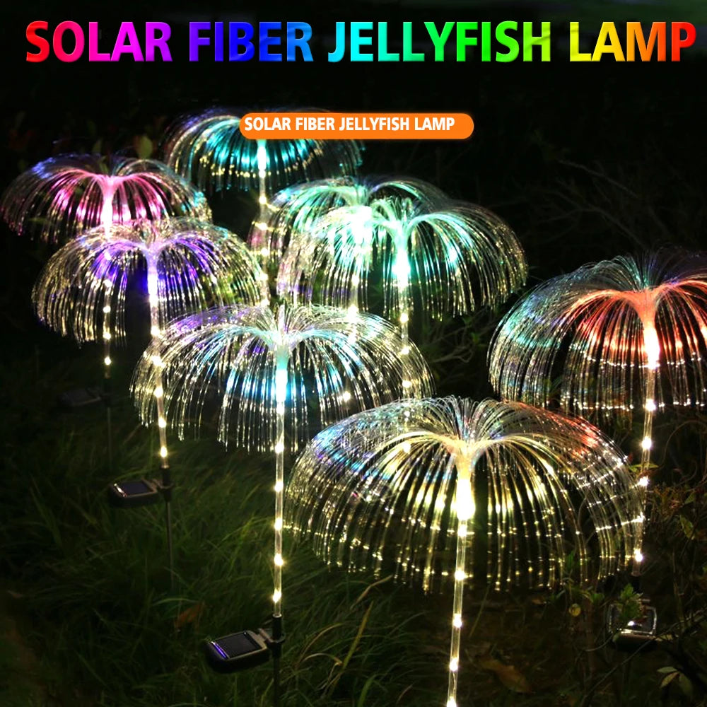 Solar Fiber Lamp Multi-color