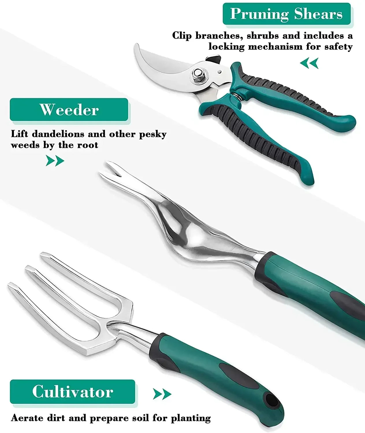 Aluminum Alloy Steel Garden Tool