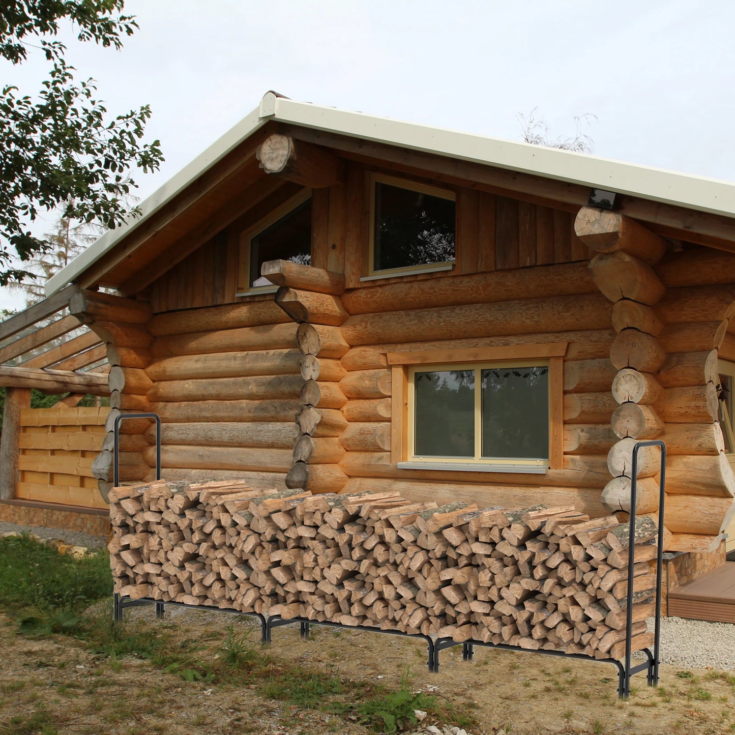 Metal Firewood Rack