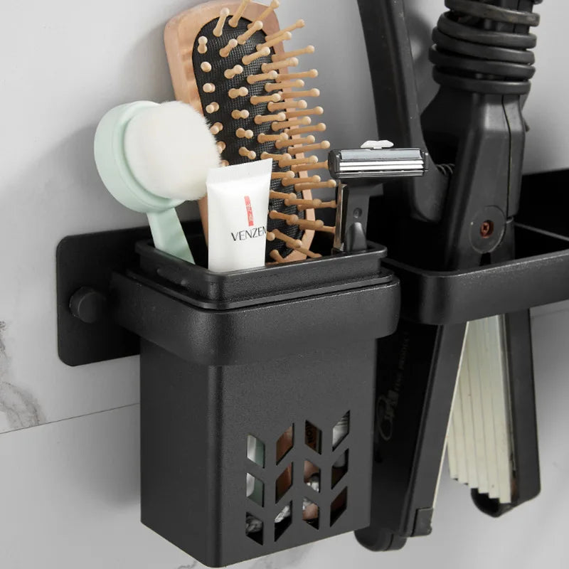 Wall-Mounted Hair Dryer Holder