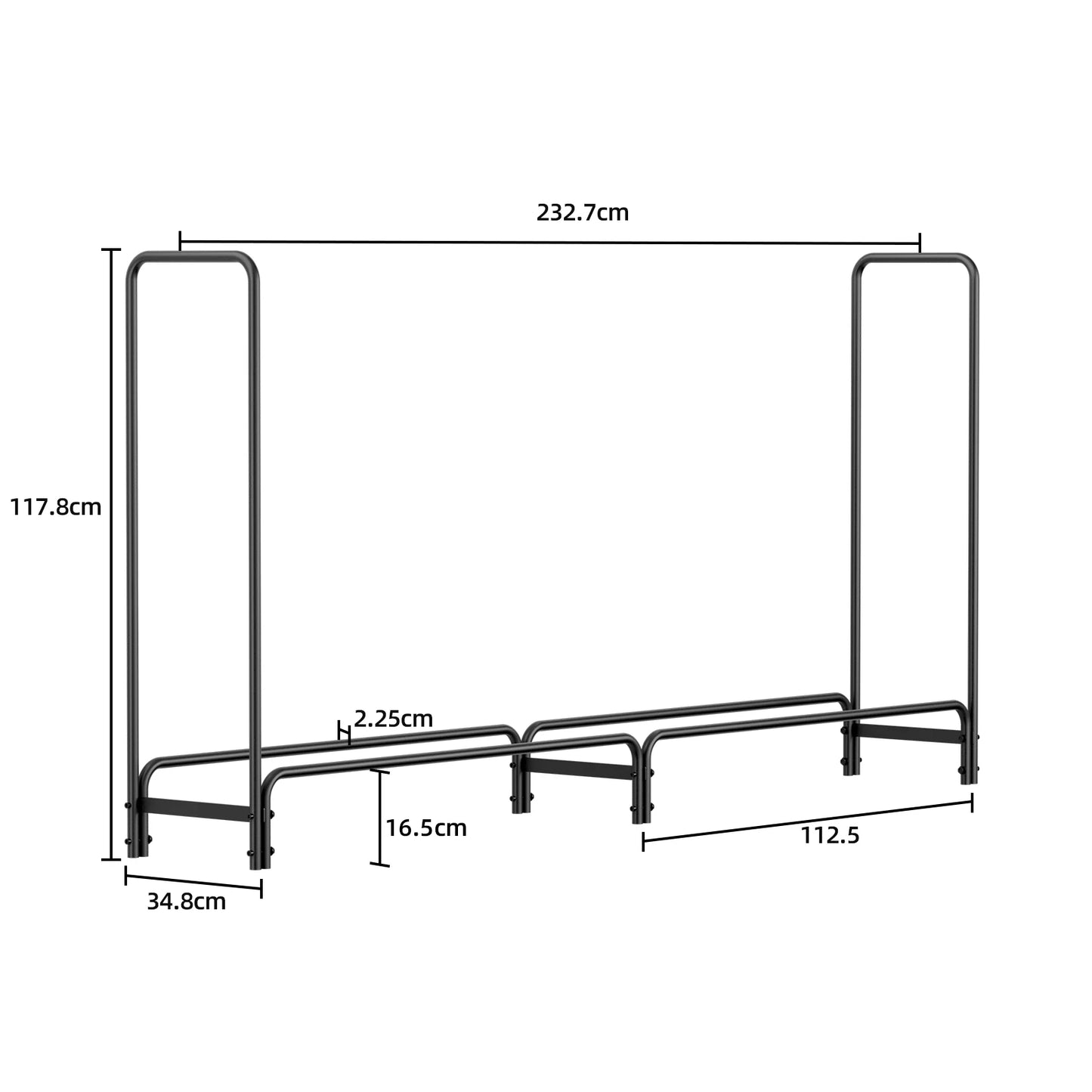 Metal Firewood Rack