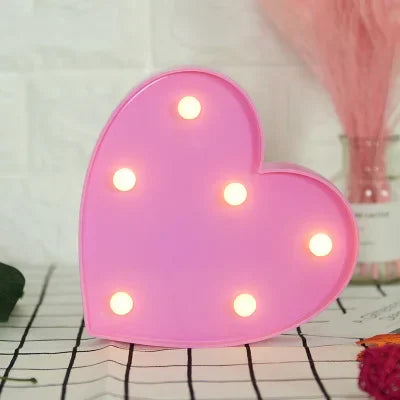 Personalized love lamp