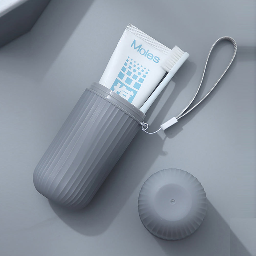 Travel Portable Toothbrush and Toothpaste Holder