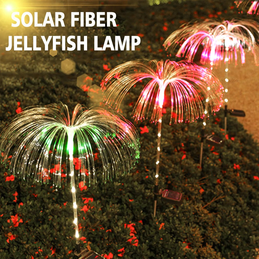 Solar Fiber Lamp Multi-color