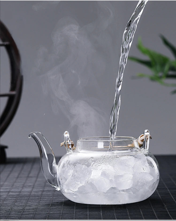 Tea Pot Glass Heat Resistant