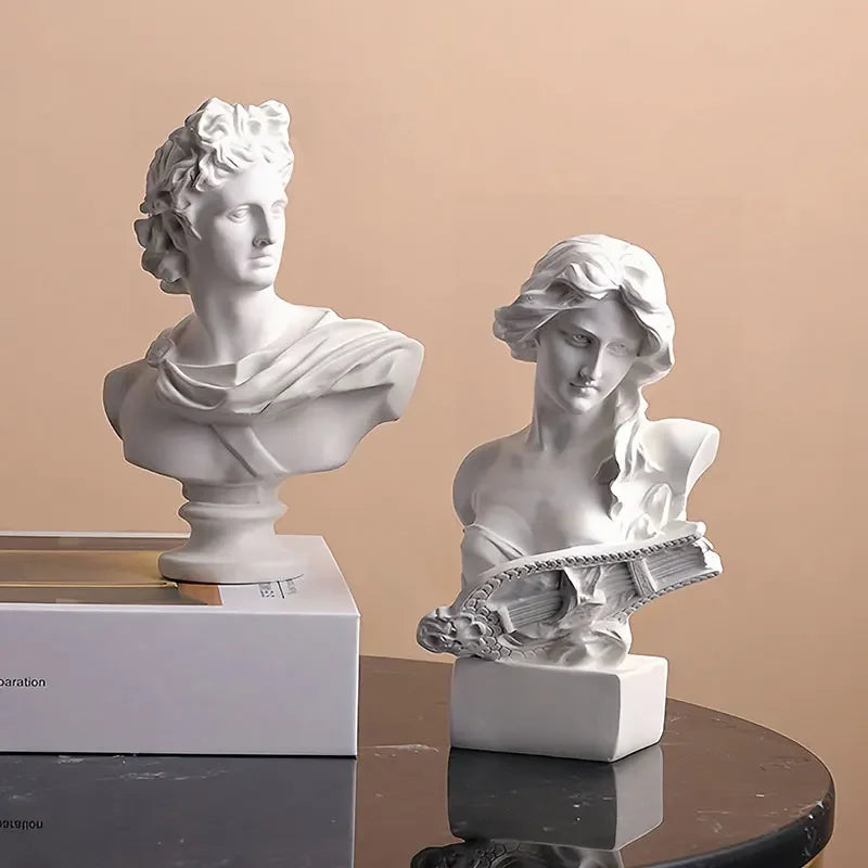 Resin Gypsum Bust Sculpture