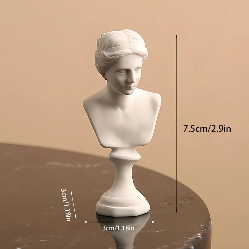 Resin Gypsum Bust Sculpture