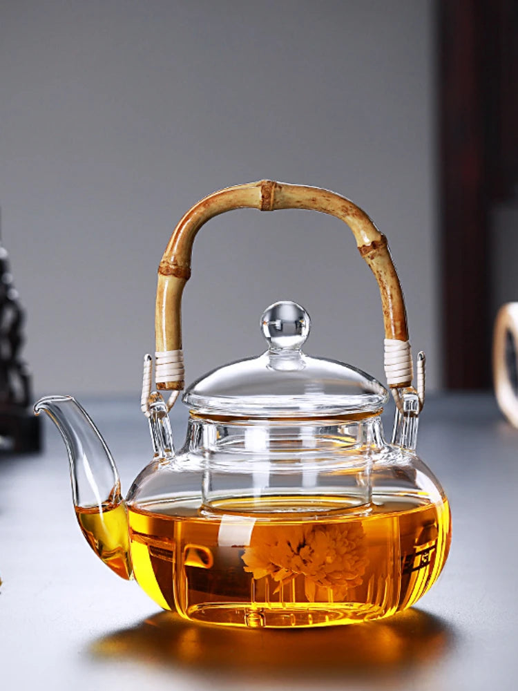 Tea Pot Glass Heat Resistant