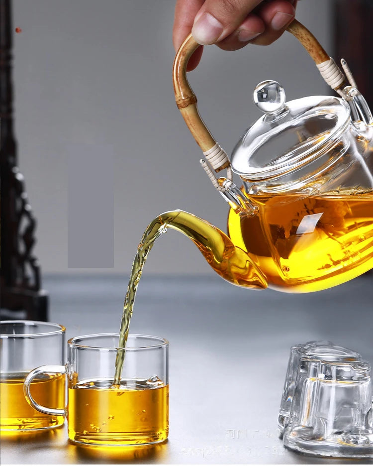 Tea Pot Glass Heat Resistant