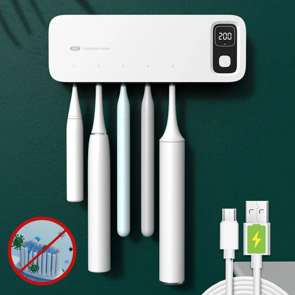 UV Toothbrush Sterilizer Rechargeable