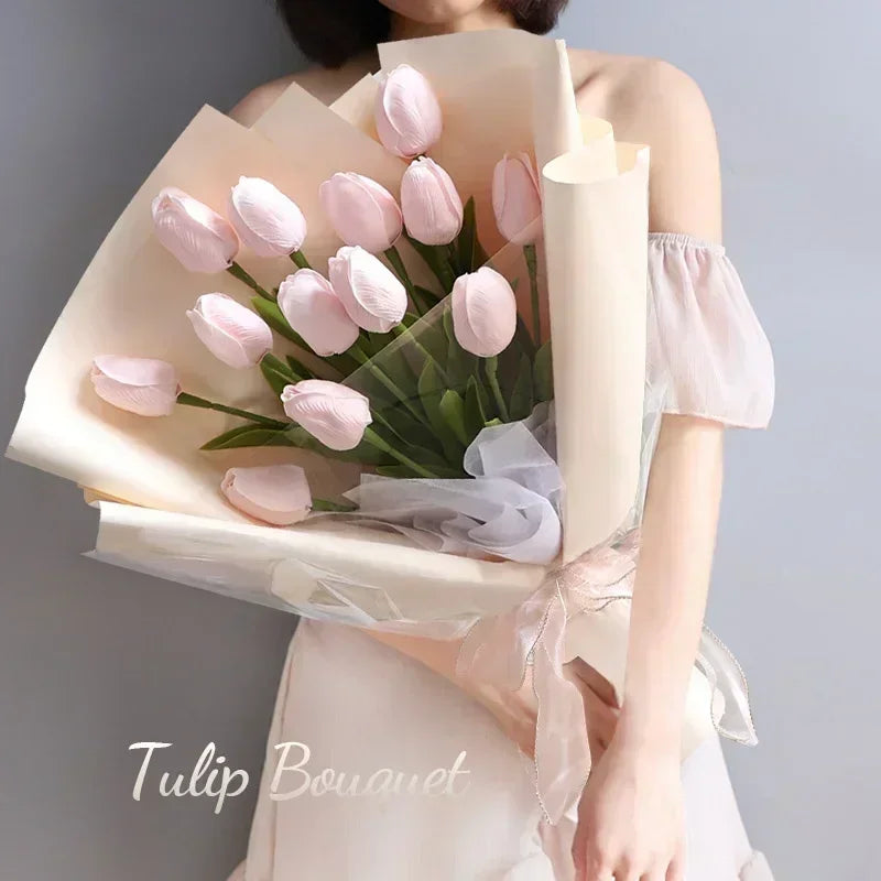 Tulip Artificial Flowers Real Touch