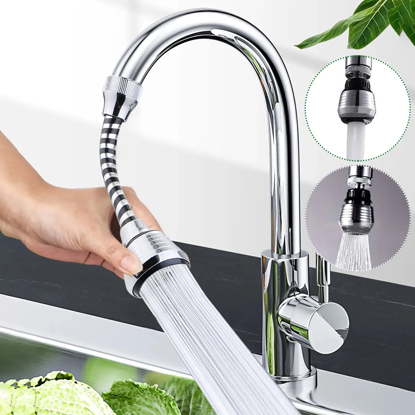 360 Degree Adjustment Faucet Extension