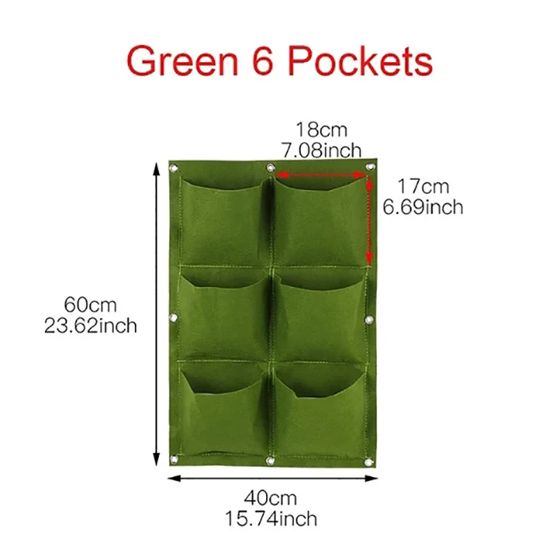 Wall-mounted planters featuring lush greenery, enhancing interior decor with a touch of nature