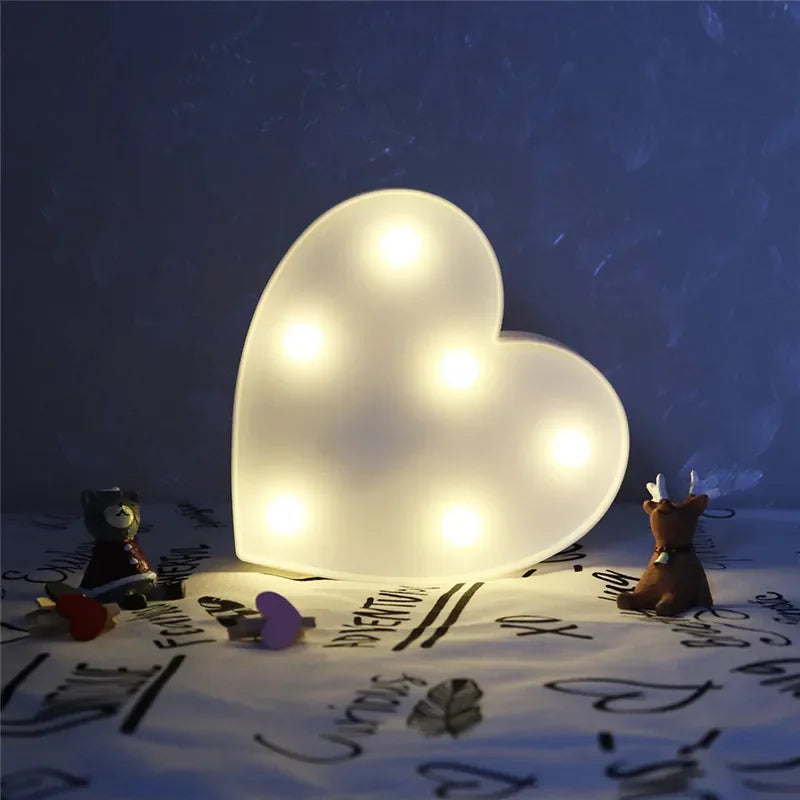 Personalized love lamp