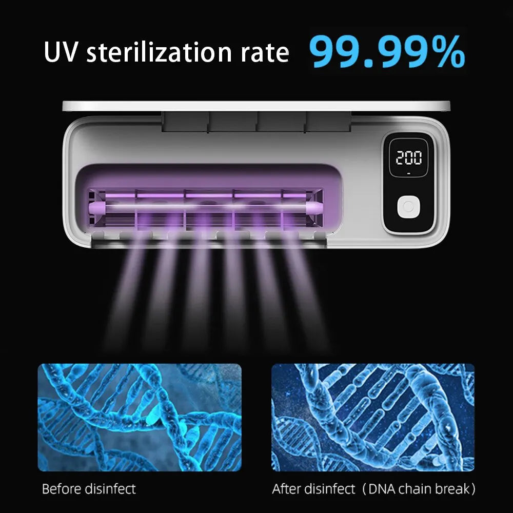 UV Toothbrush Sterilizer Rechargeable