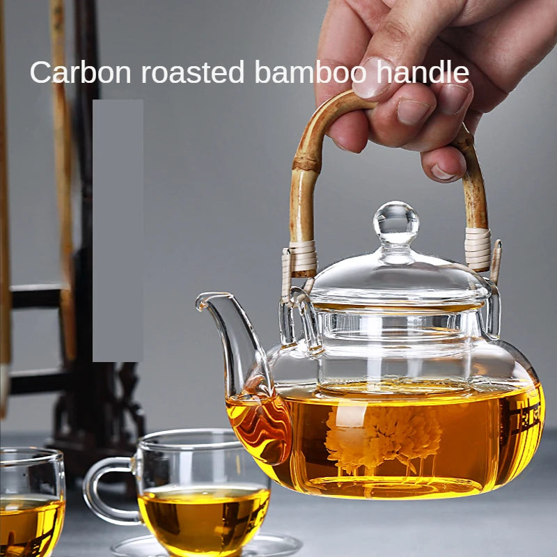 Tea Pot Glass Heat Resistant