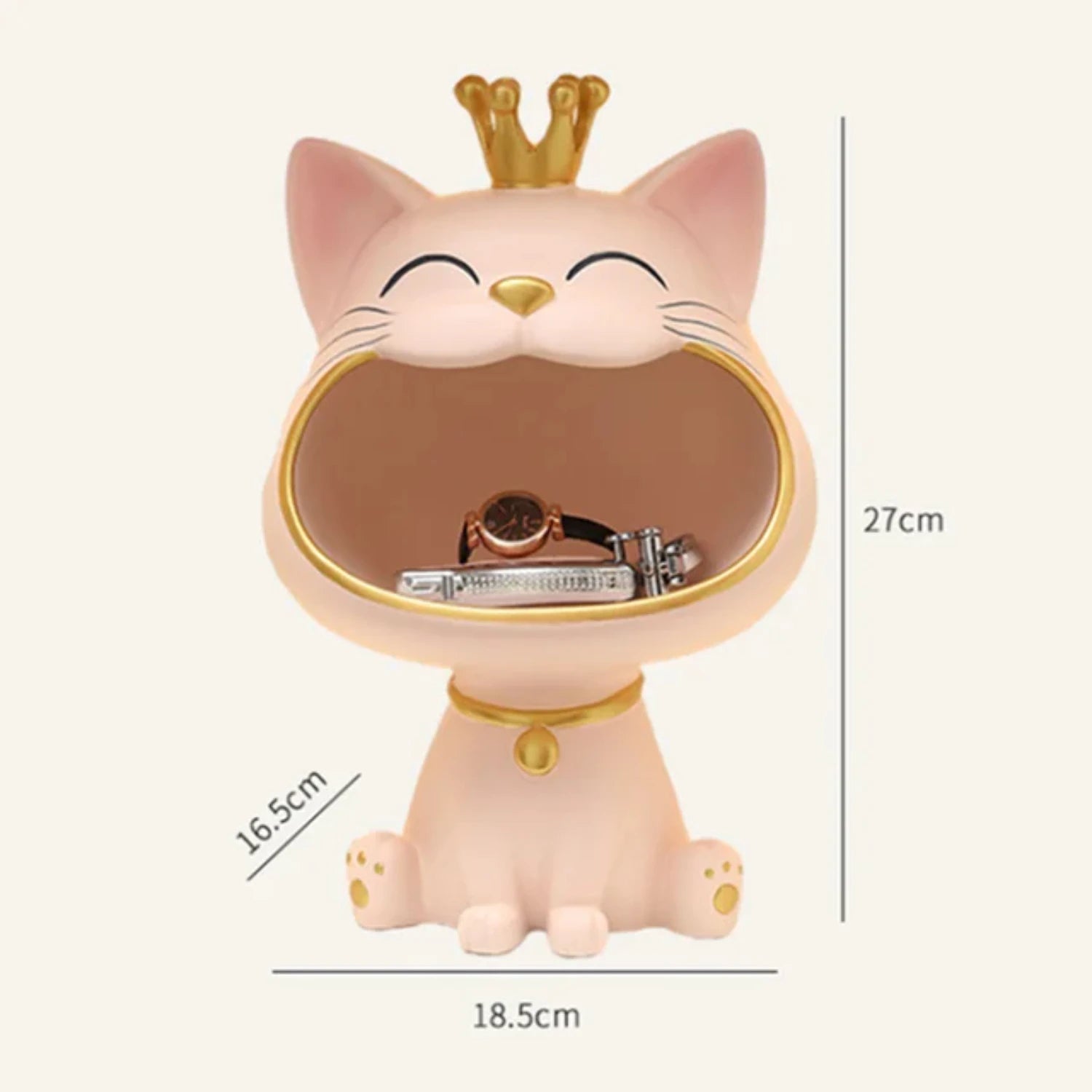 A traditional Japanese maneki-neko figurine, also known as a 'lucky cat,' featuring a white cat with a raised paw in a beckoning gesture, adorned with a red collar, bell, and bib, symbolizing good fortune and prosperity