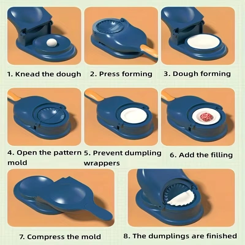 Household Dumpling Skin Maker - Creative Kitchen Tool for DIY Dumpling Preparation